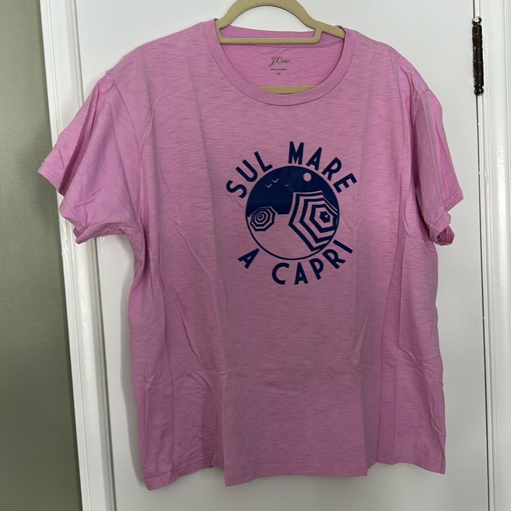 J Crew Collector Tee - Sul Mare A Capri